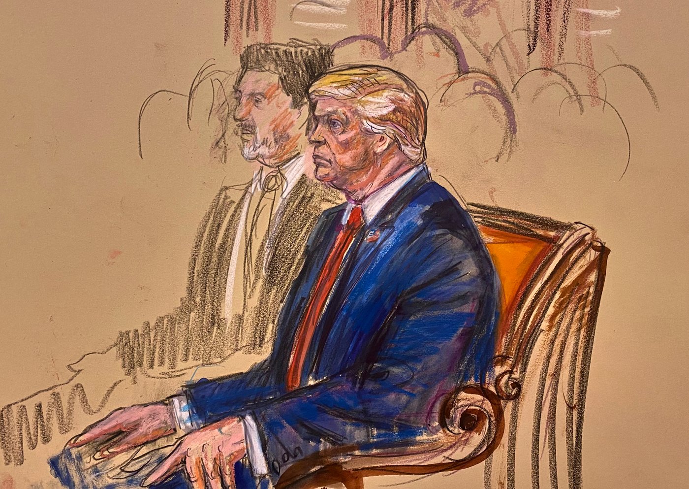 Whispers in the Supreme Court as Trump takes a front-row seat for oral arguments | iNFOnews.ca