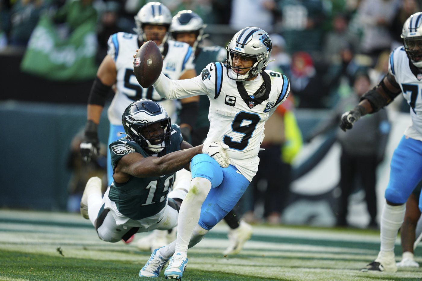 Panthers lose rookie RB Jonathon Brooks for the season to a torn ACL; same knee he injured at Texas | iNFOnews.ca Panthers lose rookie RB Jonathon Brooks for the season to a torn ACL; same knee he injured at Texas | iNFOnews.ca