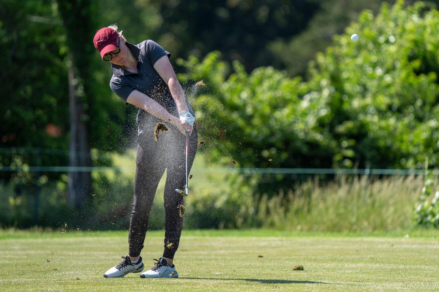 Laetitia Beck has career-low 63 and leads new mom Estrup by 1 shot at ShopRite LPGA | iNFOnews.ca