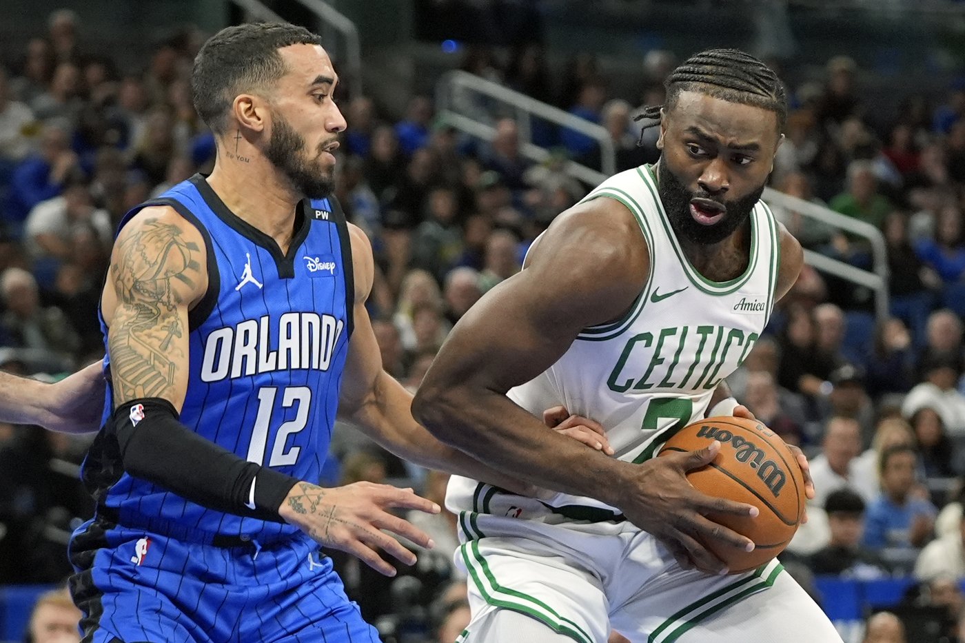 Da Silva's late 3 preserves Magic's 108-104 comeback win over Tatum-less Celtics | iNFOnews.ca Da Silva's late 3 preserves Magic's 108-104 comeback win over Tatum-less Celtics | iNFOnews.ca