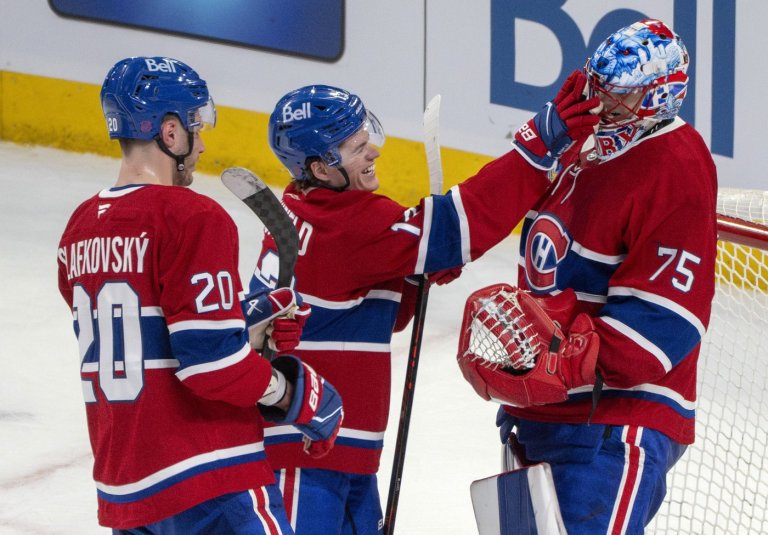 Jakub Dobes stakes claim as Canadiens' No. 1 goalie in win over Hurricanes | iNFOnews.ca