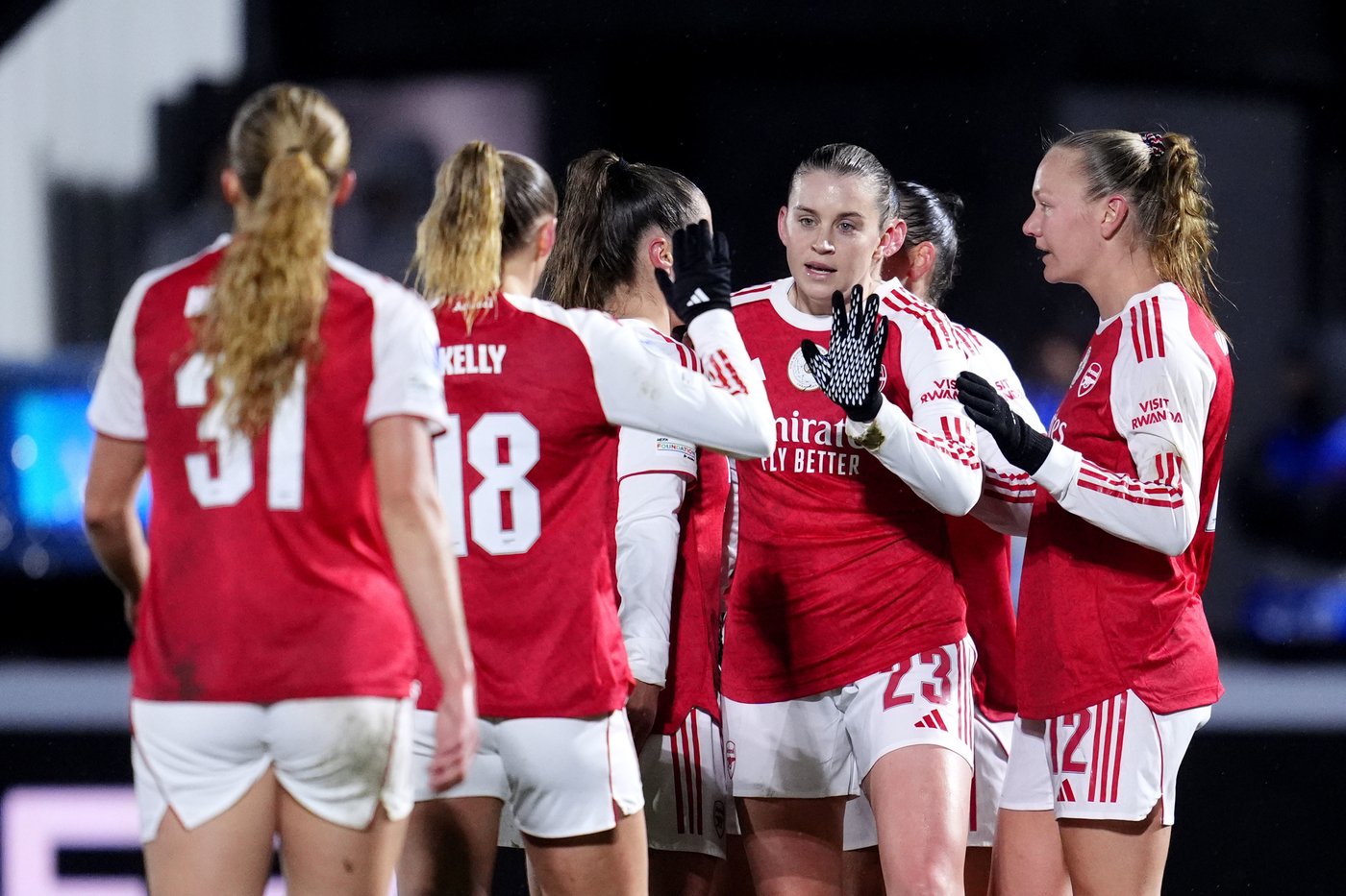 Titleholder Arsenal and Real Madrid cruise into women's Champions League quarterfinals | iNFOnews.ca Titleholder Arsenal and Real Madrid cruise into women's Champions League quarterfinals | iNFOnews.ca