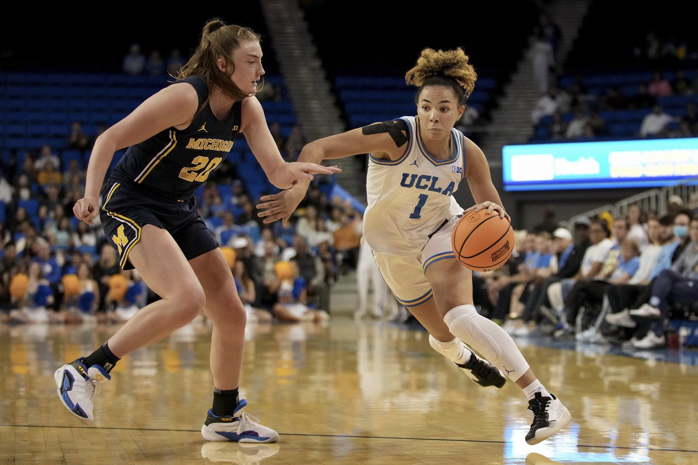 Rice's double-double helps No. 1 UCLA beat Michigan 86-70, complete sweep of 1st Big Ten homestand | iNFOnews.ca Rice's double-double helps No. 1 UCLA beat Michigan 86-70, complete sweep of 1st Big Ten homestand | iNFOnews.ca