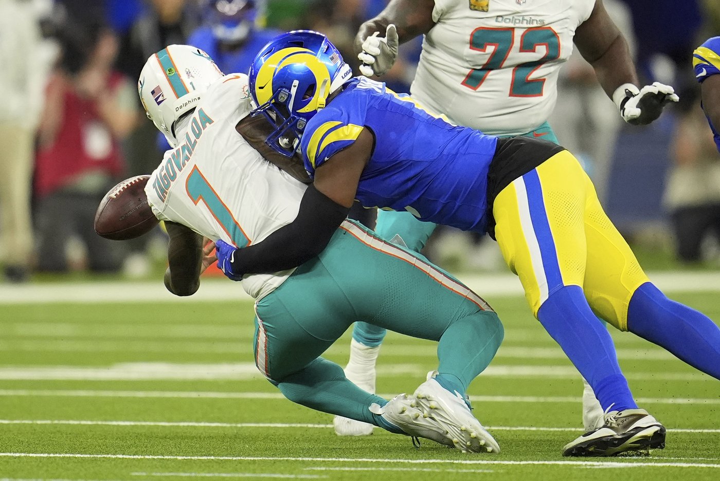 Rams' talented defensive line faces extra challenge in running ability of Eagles QB Jalen Hurts | iNFOnews.ca