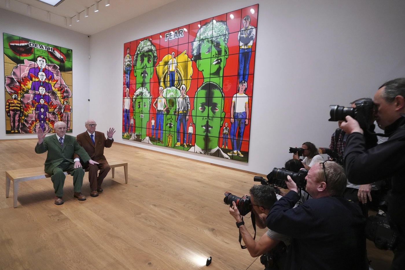 PHOTO COLLECTION: Britain Gilbert & George Exhibition | iNFOnews.ca
