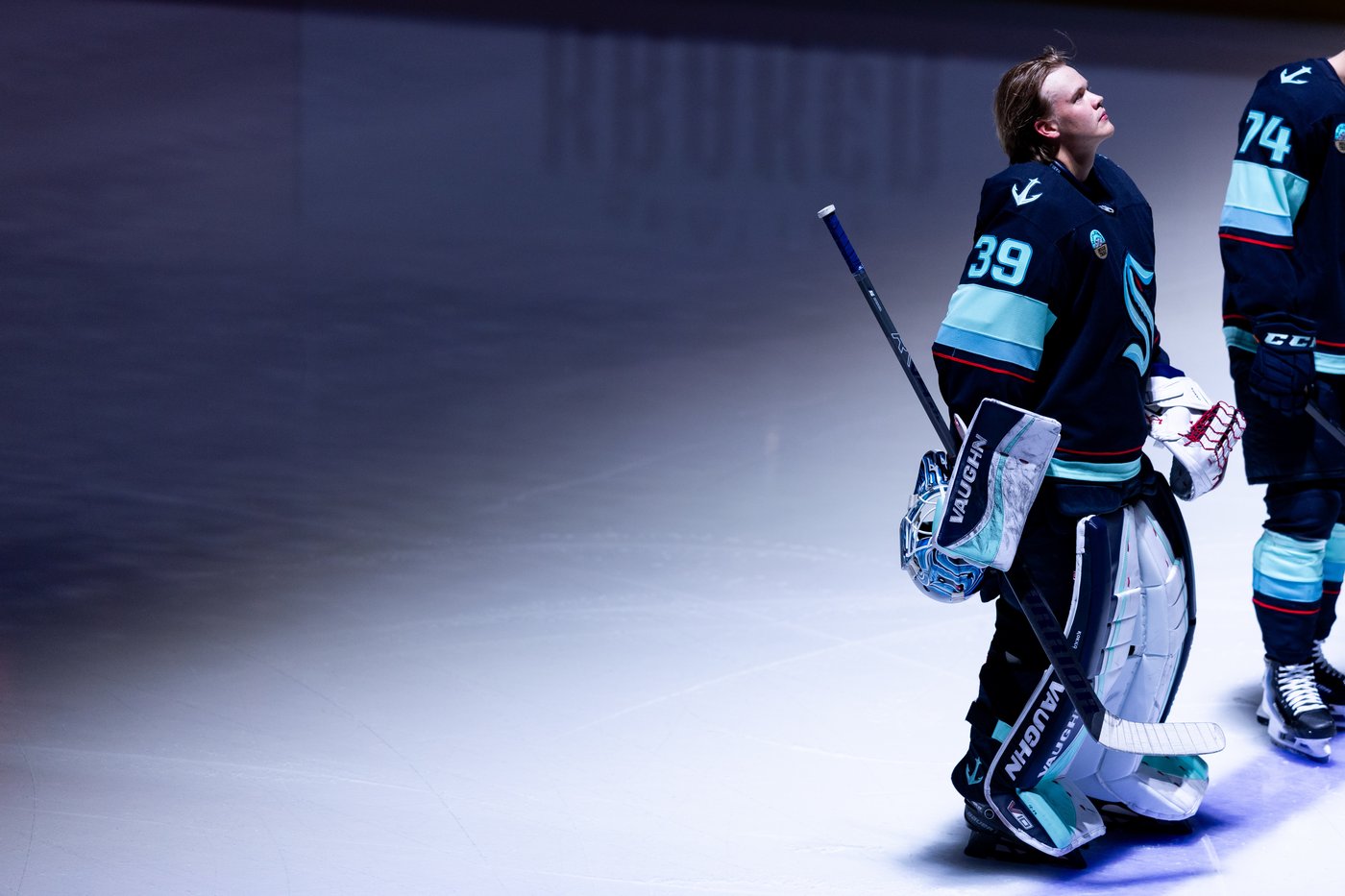 Kokko attempts goalie goal in 1st NHL start, stops 26 shots as Kraken beat Flames 4-1 | iNFOnews.ca Kokko attempts goalie goal in 1st NHL start, stops 26 shots as Kraken beat Flames 4-1 | iNFOnews.ca