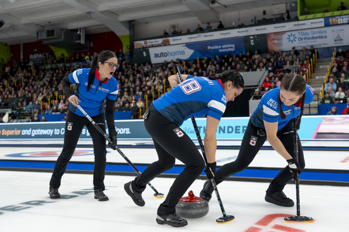 Skrlik upsets Homan in extra ends for first win at Canadian Olympic curling trials | iNFOnews.ca
