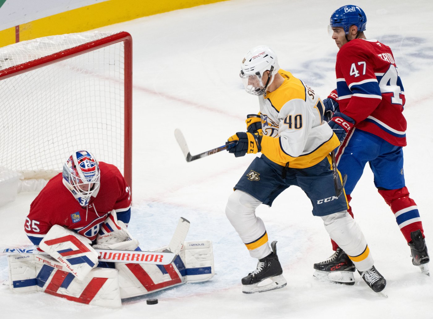 Montembeault, Laine lead Canadiens to 3-0 win as Predators lose sixth straight | iNFOnews.ca Montembeault, Laine lead Canadiens to 3-0 win as Predators lose sixth straight | iNFOnews.ca
