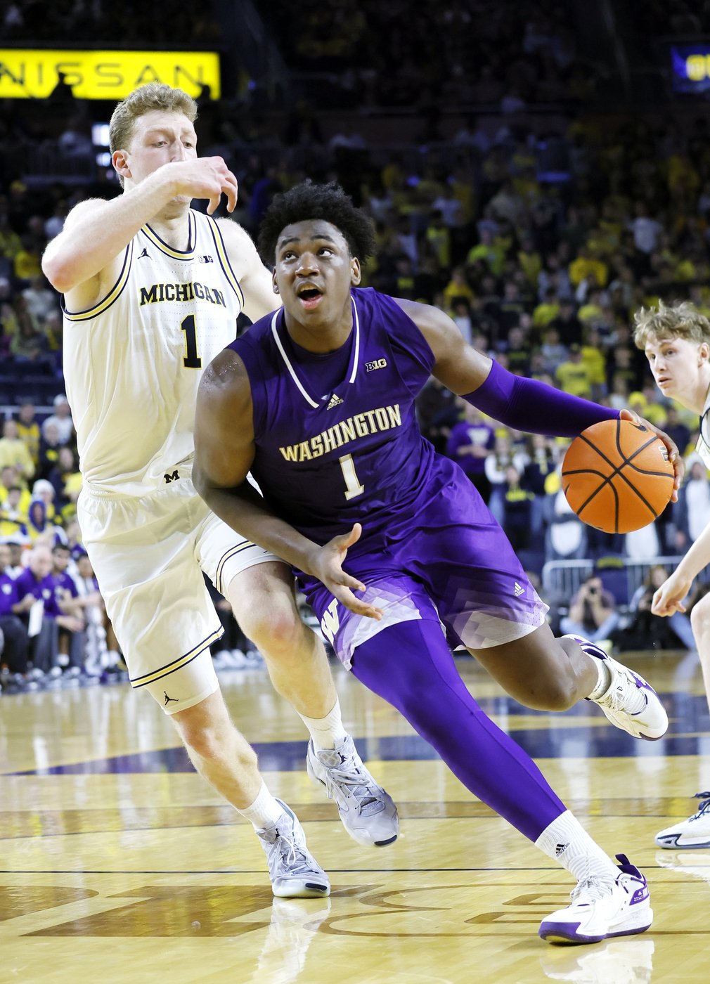 Goldin, Burnett lead No. 24 Michigan to 91-75 win over Washington | iNFOnews.ca