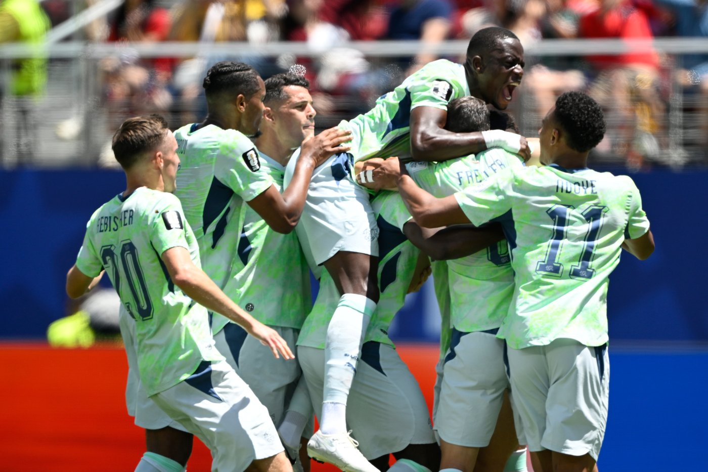 Boualem Khoukhi's goal on header in stoppage time earns Qatar a 1-1 World Cup draw with Switzerland | iNFOnews.ca
