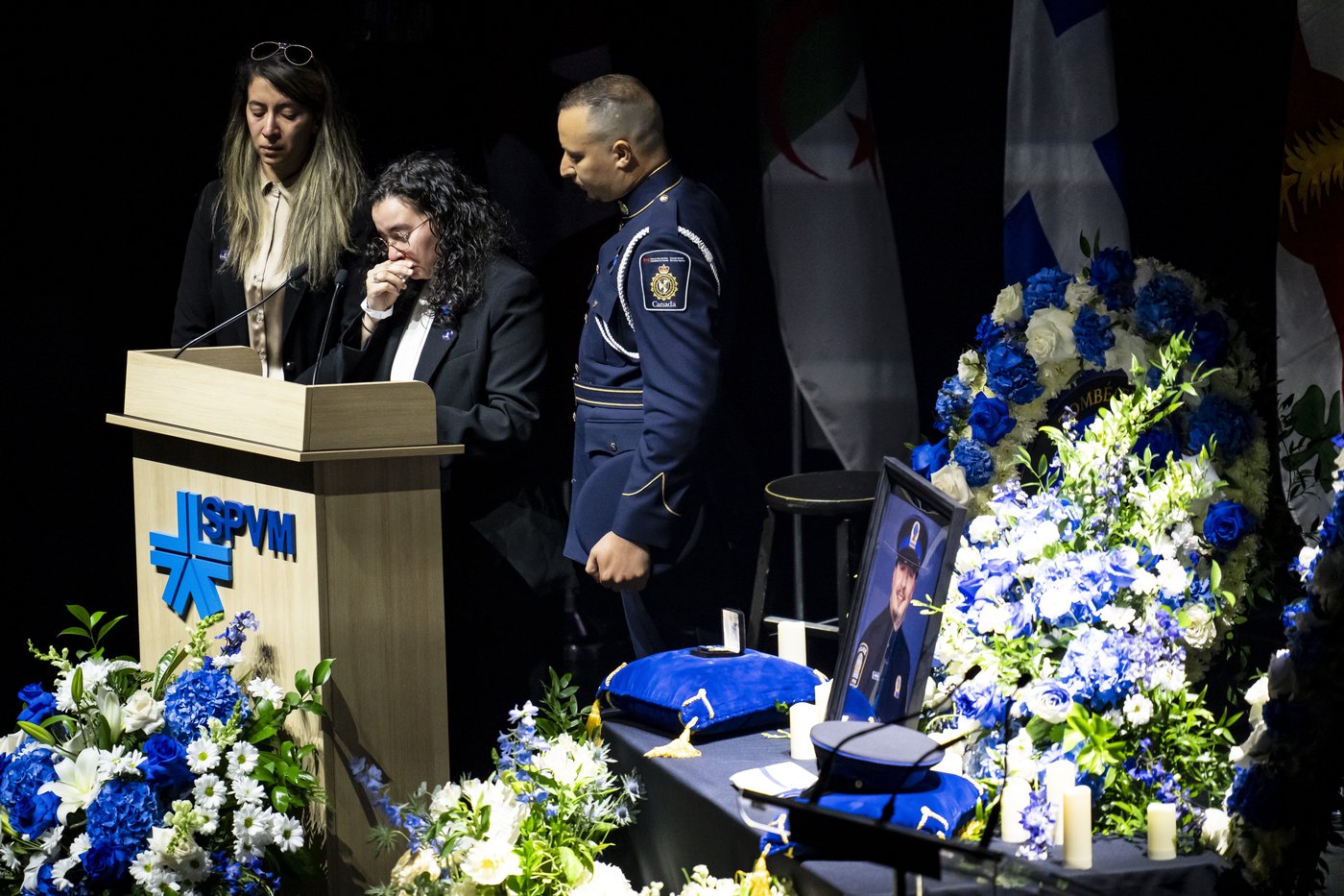 Police from Halifax to Vancouver attend funeral for Montreal officer killed by gunman | iNFOnews.ca
