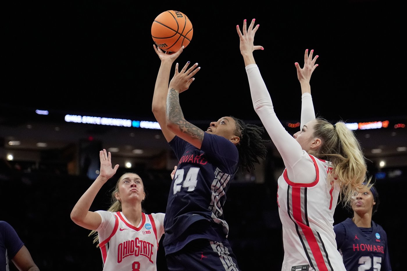 Jaloni Cambridge sparks Ohio State’s runaway win over Howard in 1st round of women's NCAA Tournament | iNFOnews.ca Jaloni Cambridge sparks Ohio State’s runaway win over Howard in 1st round of women's NCAA Tournament | iNFOnews.ca