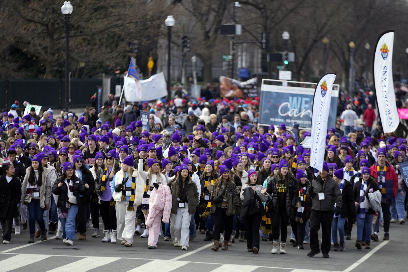 Trump and Vance join March for Life anti-abortion activists in celebrating the movement's gains | iNFOnews.ca