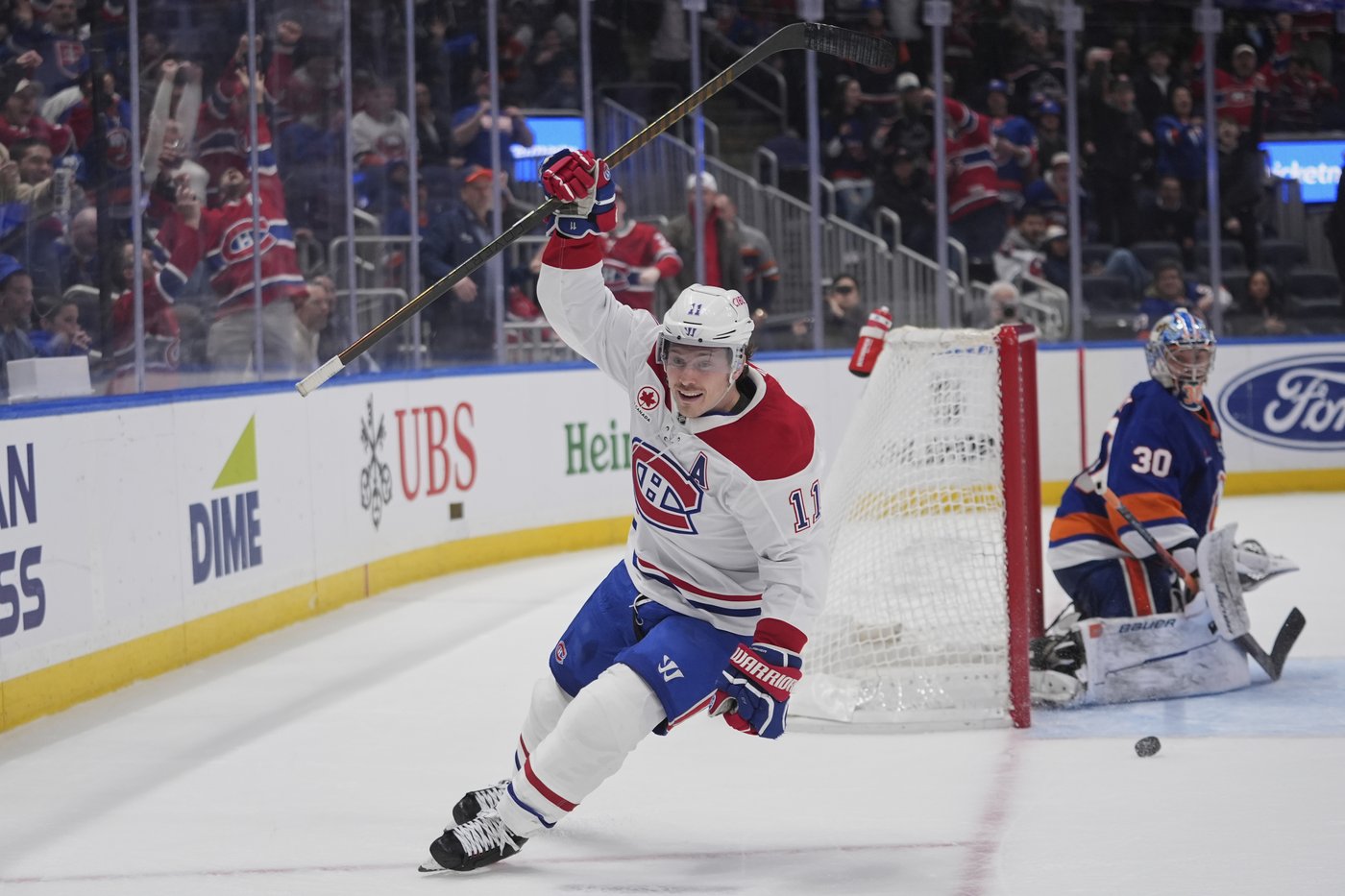 Horvat's overtime goal and Sorokin's 38 saves and 2 assists lift Islanders to 4-3 win over Canadiens | iNFOnews.ca