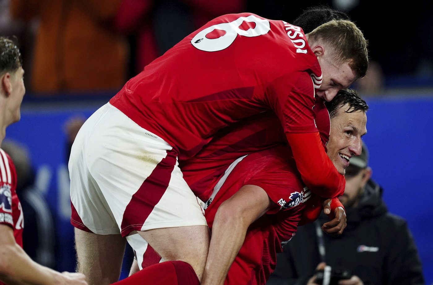 Wood double beats Leicester and lifts Forest into Premier League top five | iNFOnews.ca Wood double beats Leicester and lifts Forest into Premier League top five | iNFOnews.ca
