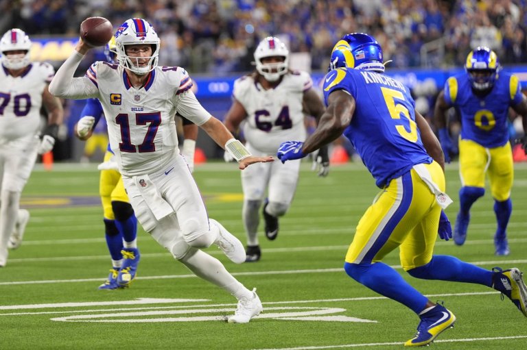 Josh Allen racks up 331 yards and Bills outlast Rams with help from blocked FG for 37-34 win in OT | iNFOnews.ca