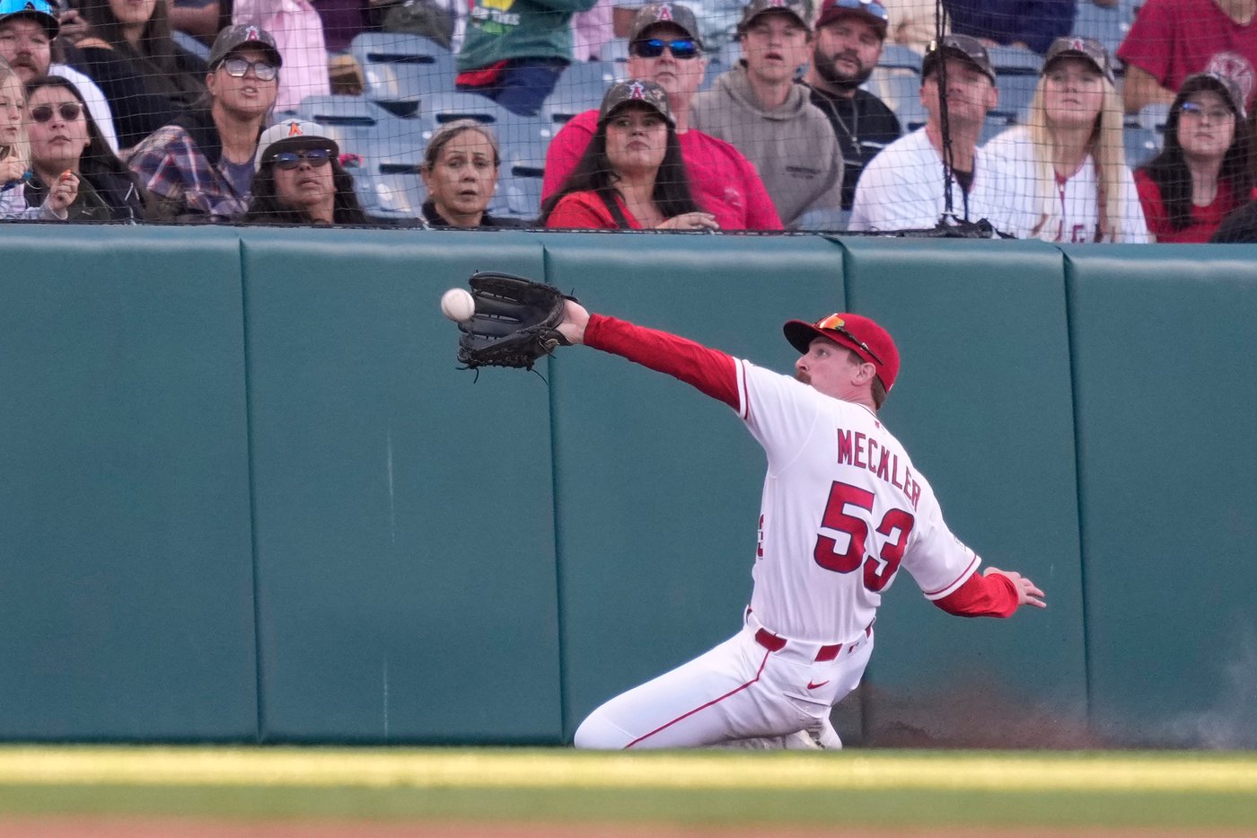 Wade Meckler homers, makes sliding catch in debut for hometown Angels | iNFOnews.ca Wade Meckler homers, makes sliding catch in debut for hometown Angels | iNFOnews.ca