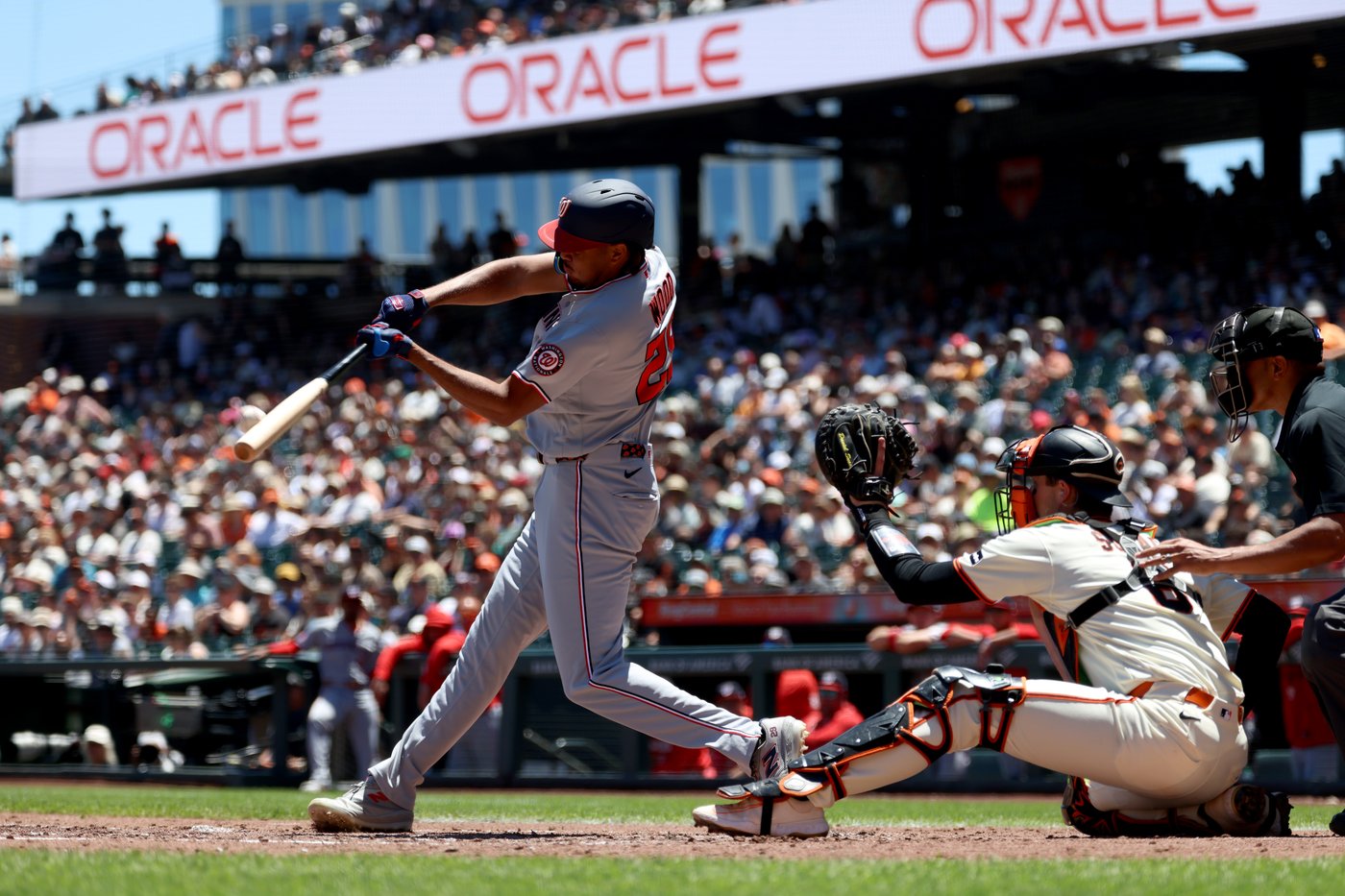 Eldridge's grand slam caps wild comeback as Giants rally from 8 down in 8th to stun Nats, 11-10 | iNFOnews.ca