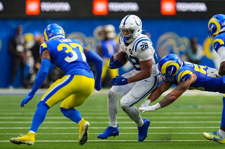 Colts' Jonathan Taylor, Raiders' Ashton Jeanty aim to use similar styles to help their teams rebound | iNFOnews.ca
