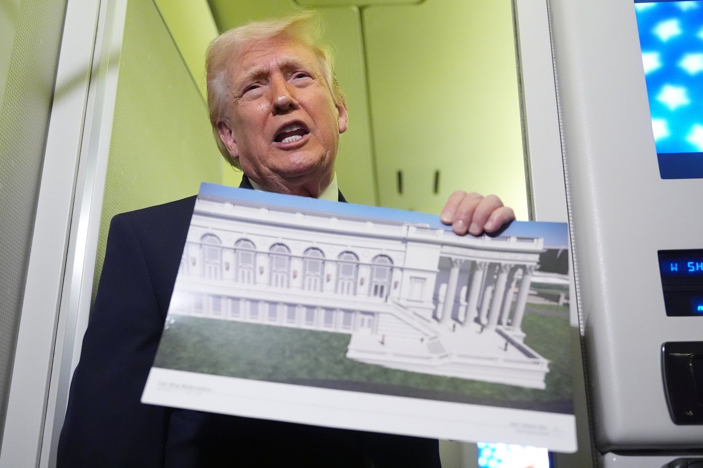 Trump rails against court decision that once again stalls his White House ballroom project | iNFOnews.ca