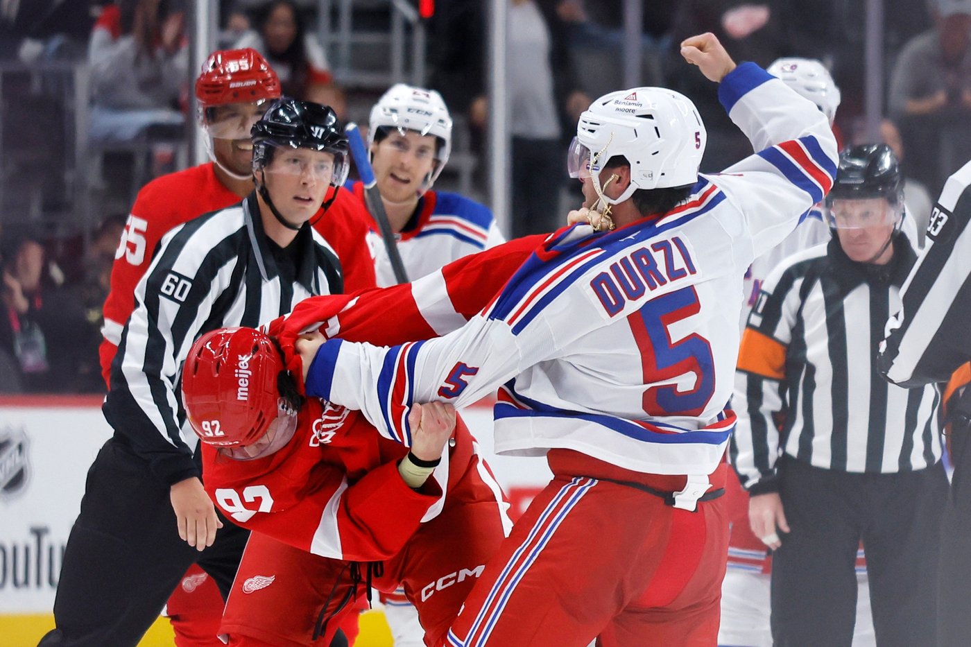 Dylan Garand makes 22 saves for 1st career shutout as Rangers beat Red Wings 2-0 | iNFOnews.ca Dylan Garand makes 22 saves for 1st career shutout as Rangers beat Red Wings 2-0 | iNFOnews.ca