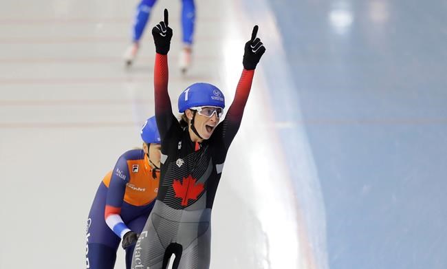 Ottawa's Blondin wins mass start gold at speedskating World Cup in Belarus | iNFOnews.ca