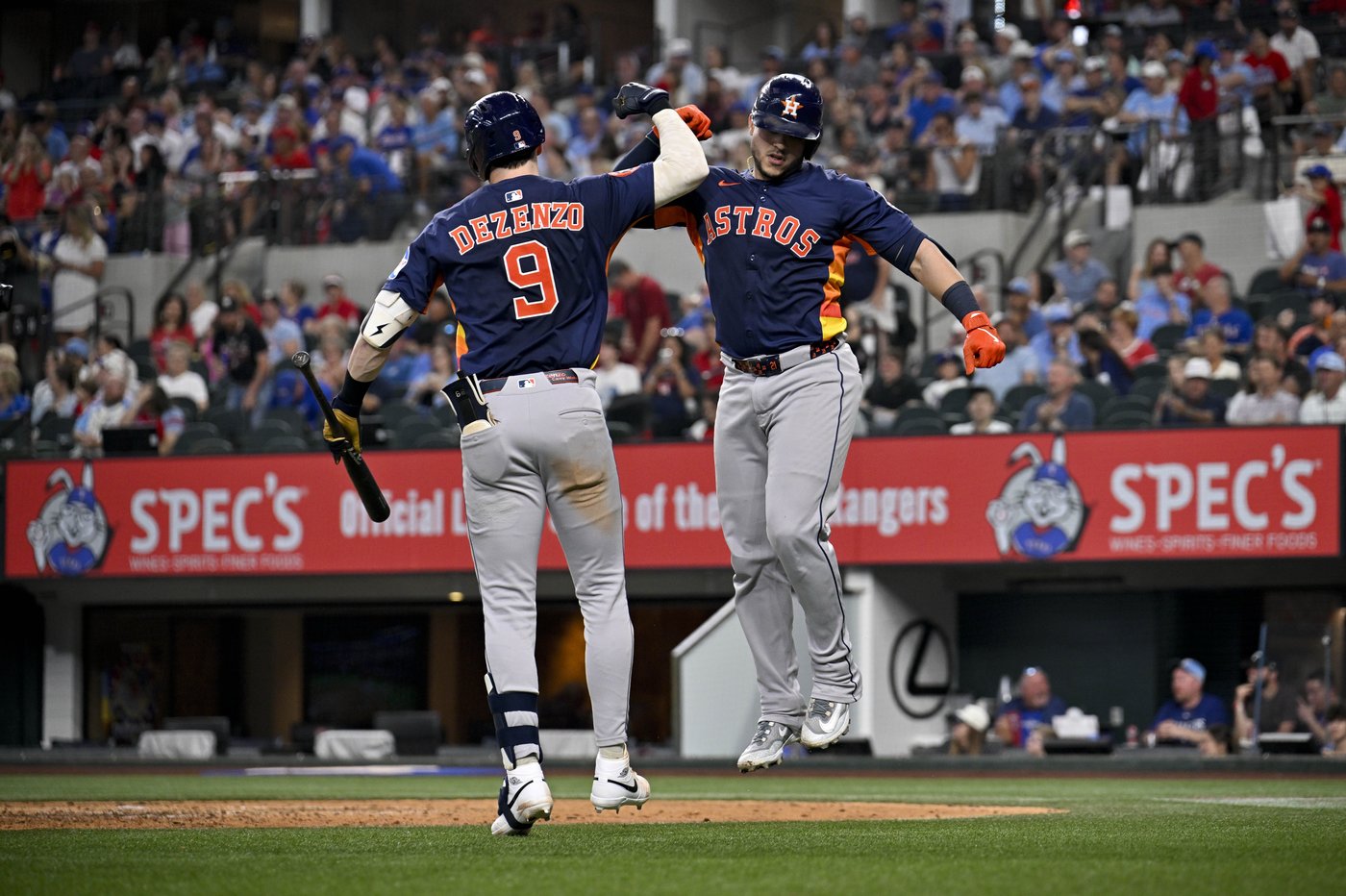 Jack Leiter's no-hit bid in duel with Framber Valdez ends in letdown as Rangers fall to Astros | iNFOnews.ca