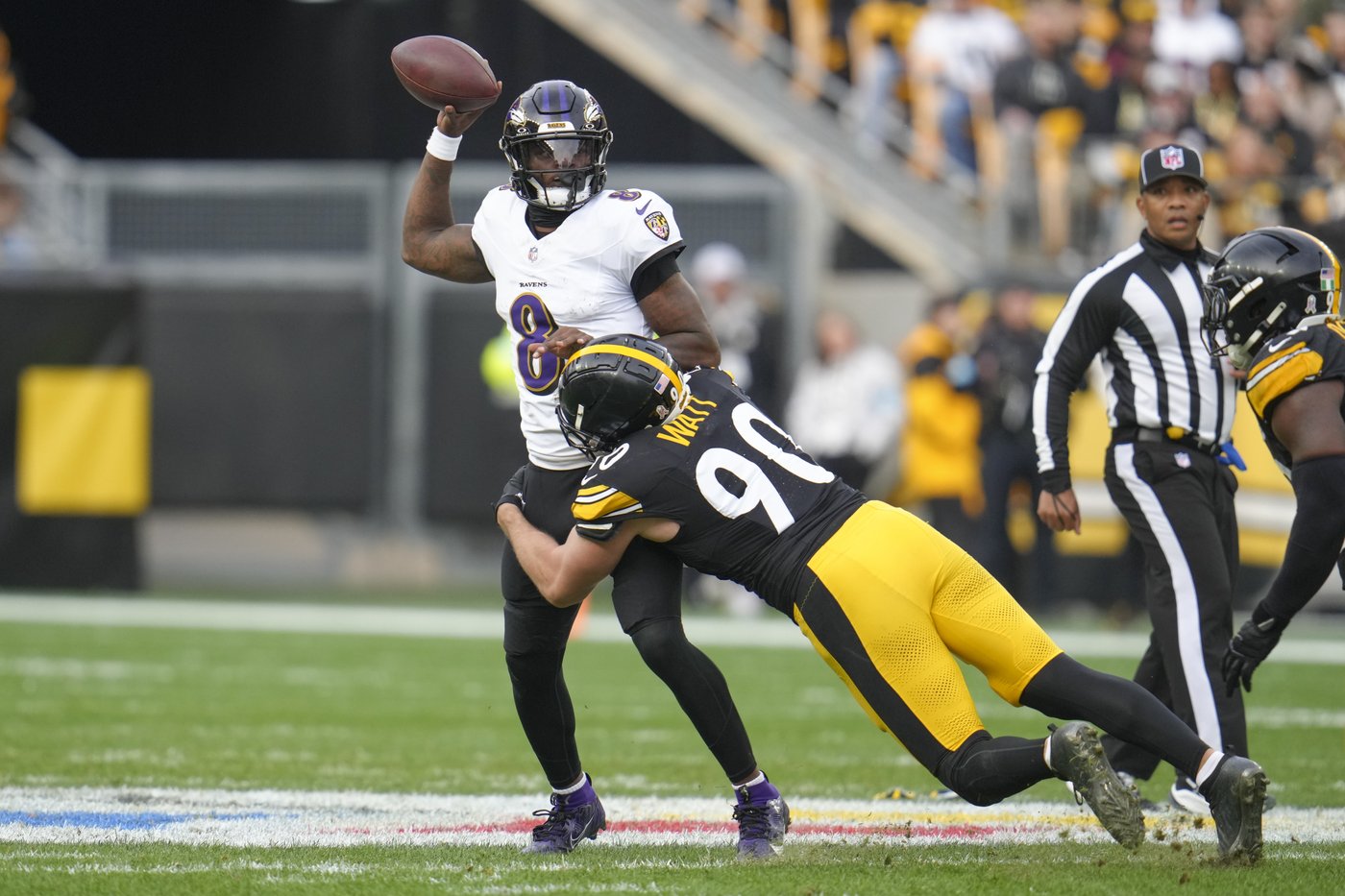 Boswell kicks 6 field goals and the Steelers bottle up Lamar Jackson in 18-16 win over the Ravens | iNFOnews.ca