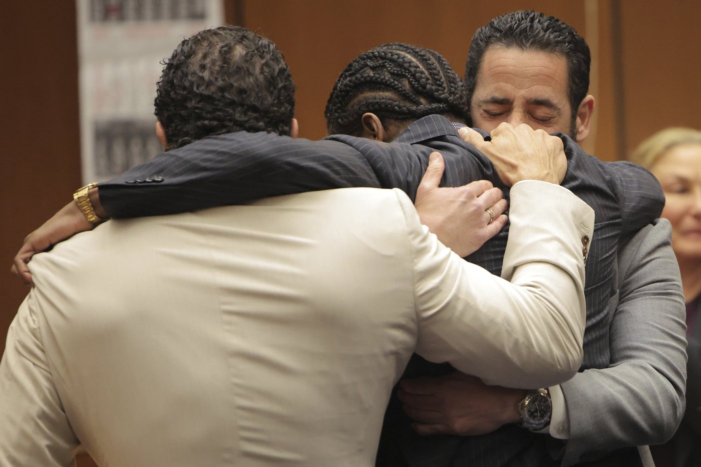 A$AP Rocky dives into Rihanna's arms as not guilty verdict is read at felony assault trial | iNFOnews.ca