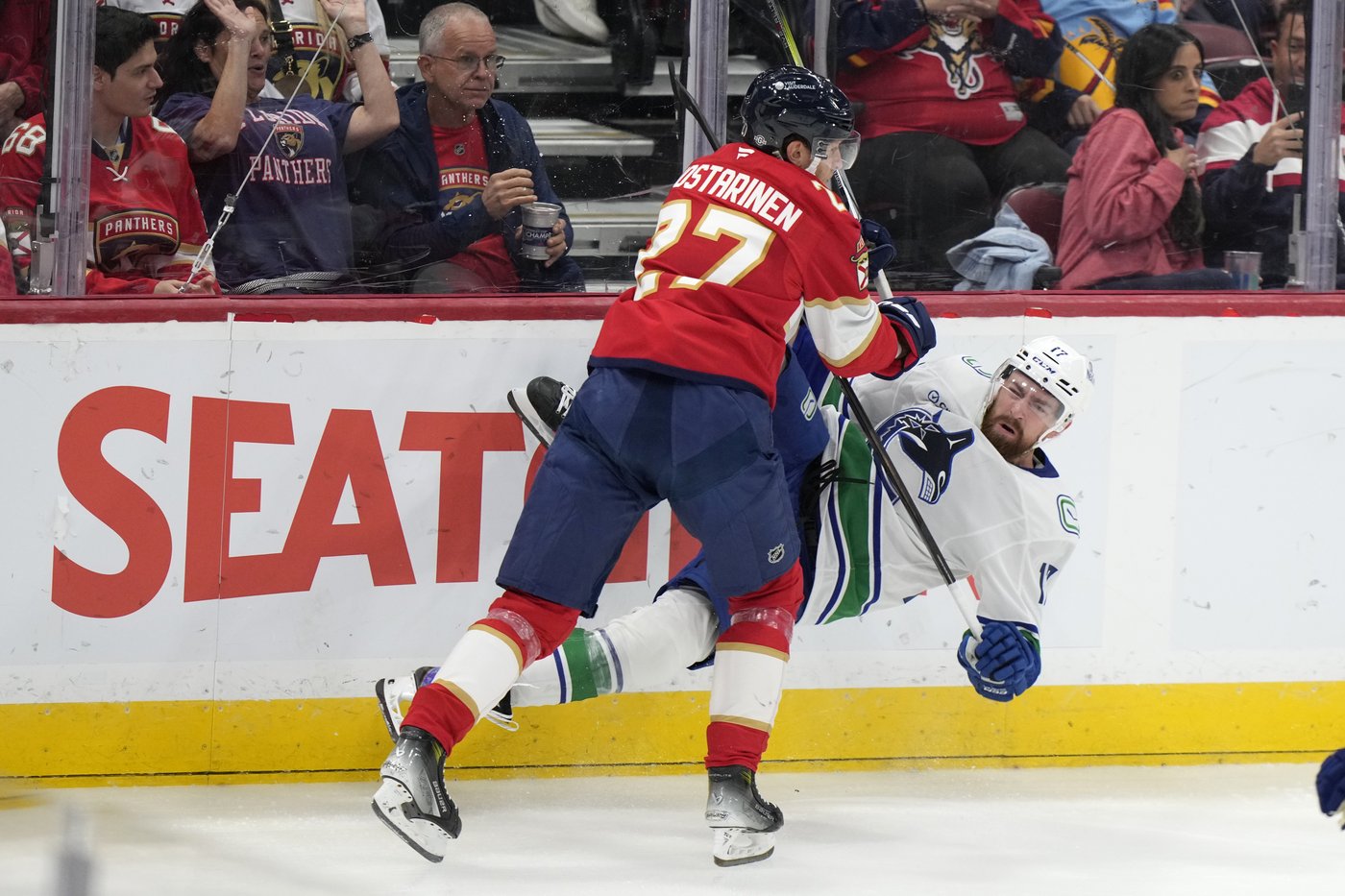 Miller scores winner in OT, Vancouver tops Florida 3-2 | iNFOnews.ca