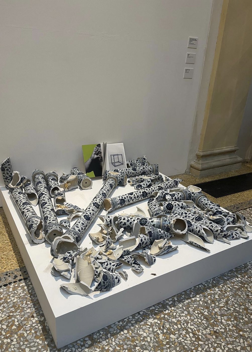 Man smashes Ai Weiwei sculpture at exhibition opening in Italy | iNFOnews.ca
