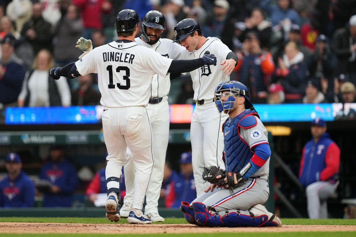 Dillon Dingler's 3-run homer, Keider Montero's efficient start help Tigers beat Rangers 5-1 | iNFOnews.ca