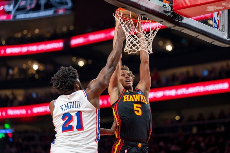 Dyson Daniels and Onyeka Okongwu lead the Hawks past the 76ers, 120-117 | iNFOnews.ca