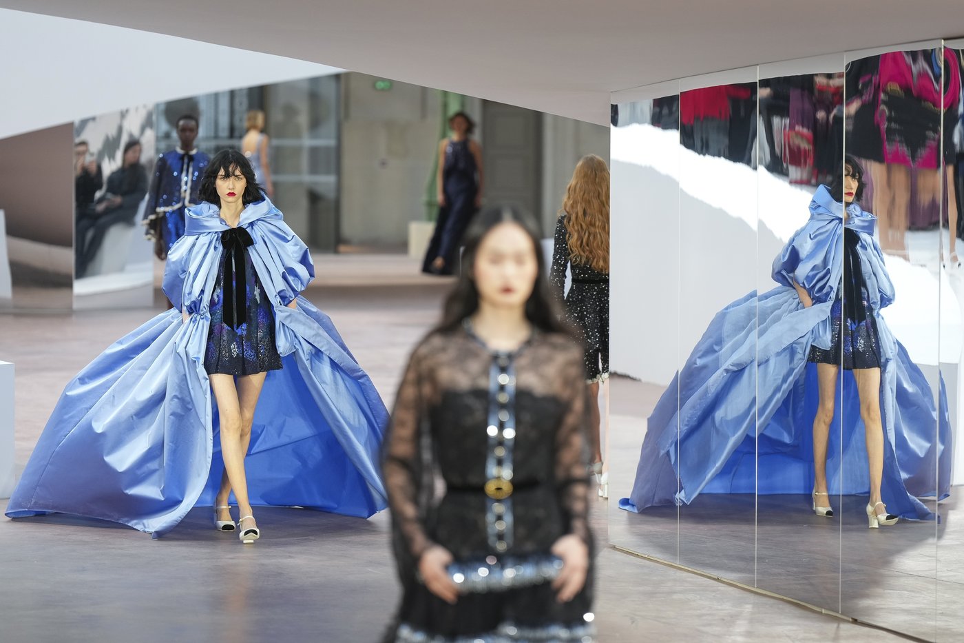 Chanel couture stuns with color, and Kylie Jenner, in final Paris show before Blazy's debut | iNFOnews.ca