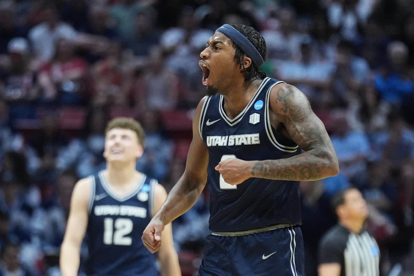 Collins scores 20 points to lead Utah State over Villanova 86-76 in March Madness | iNFOnews.ca Collins scores 20 points to lead Utah State over Villanova 86-76 in March Madness | iNFOnews.ca