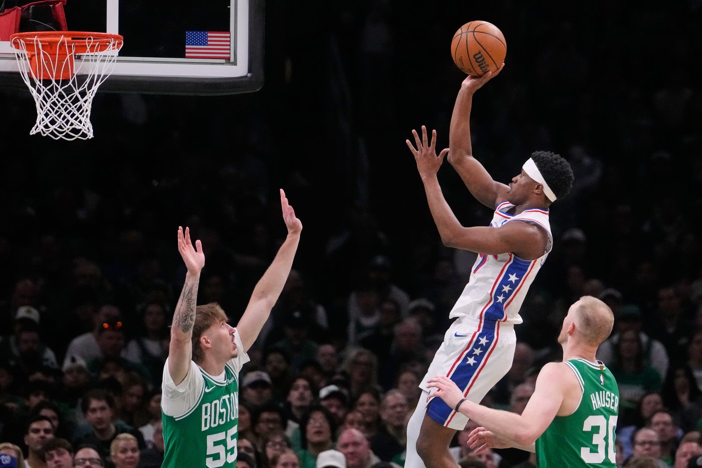 Edgecombe, Maxey have big scoring nights, 76ers beat Celtics 111-97 to tie first-round series | iNFOnews.ca Edgecombe, Maxey have big scoring nights, 76ers beat Celtics 111-97 to tie first-round series | iNFOnews.ca