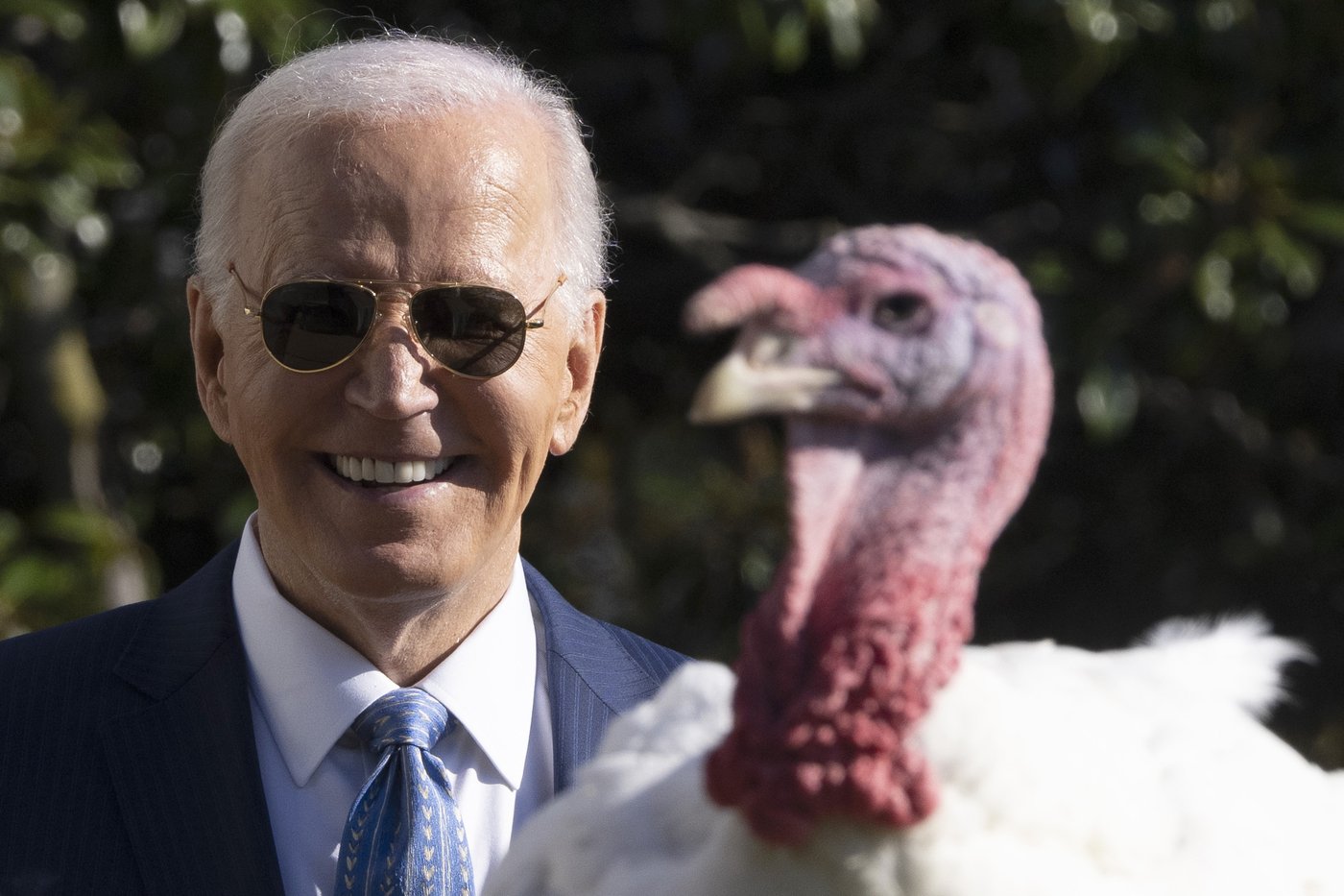 Joe Biden begins final White House holiday season with turkey pardons for 'Peach' and 'Blossom' | iNFOnews.ca