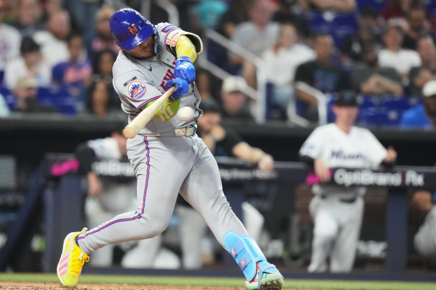 Rookie A.J. Ewing's 3 hits, 3 RBI lifts Mets to 9-4 win over Marlins | iNFOnews.ca