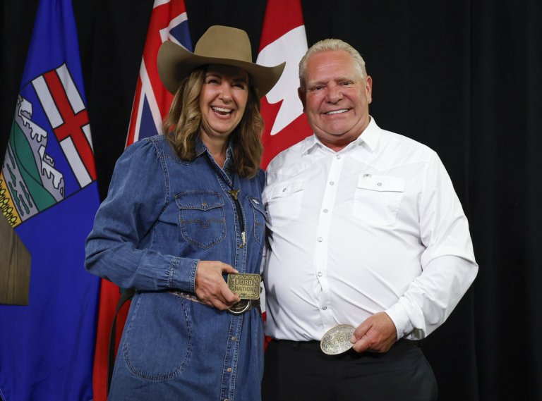 'Social phenomenon': Fashion saddles up to politics at the Calgary Stampede | iNFOnews.ca
