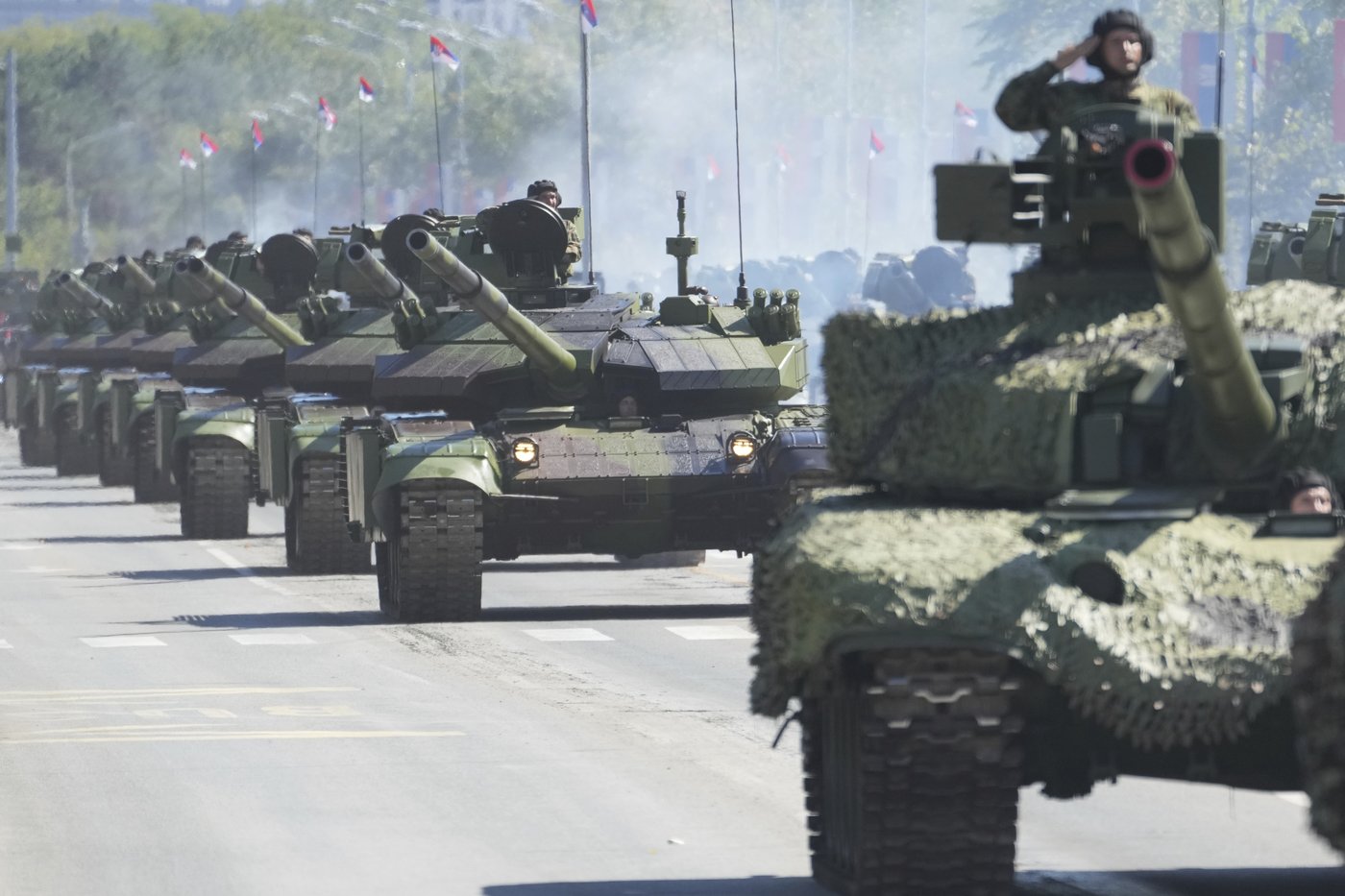 Serbia stages a large military parade to showcase tanks, jets and missile systems | iNFOnews.ca