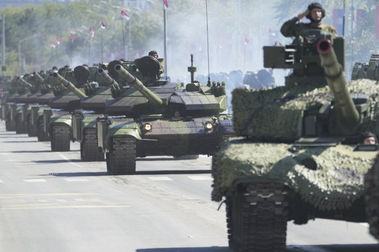 Serbia stages a large military parade to showcase tanks, jets and missile systems | iNFOnews.ca