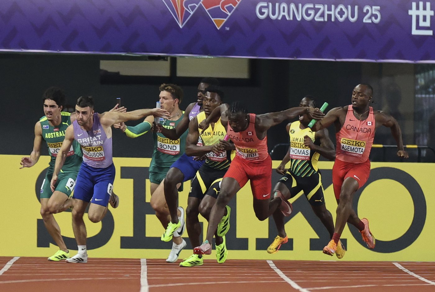 Canada wins first World Relays mixed 4x100-meter title from Jamaica and Britain | iNFOnews.ca