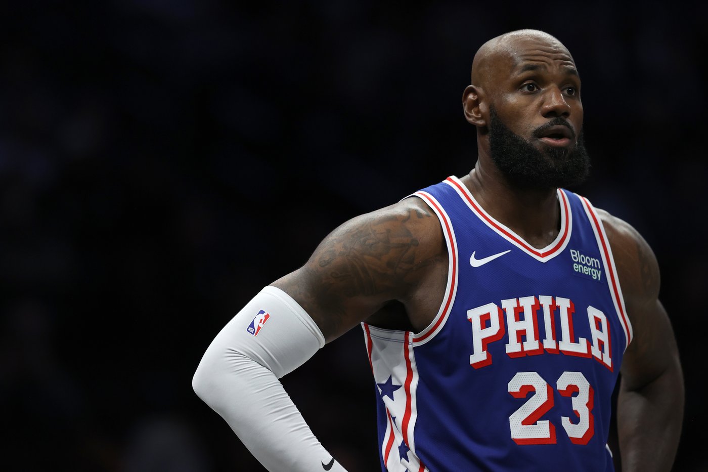 LeBron James has a strong start in his first game with the 76ers and expects things to get better | iNFOnews.ca