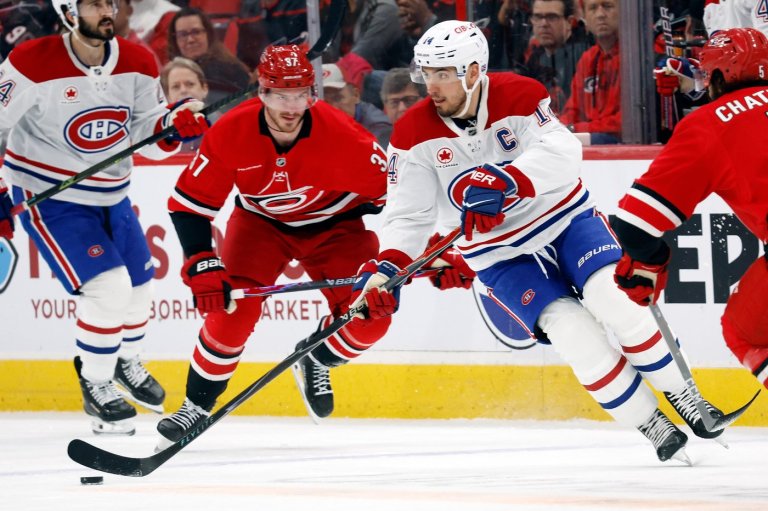 Suzuki lifts streaking Canadiens to 3-1 win over Hurricanes | iNFOnews.ca