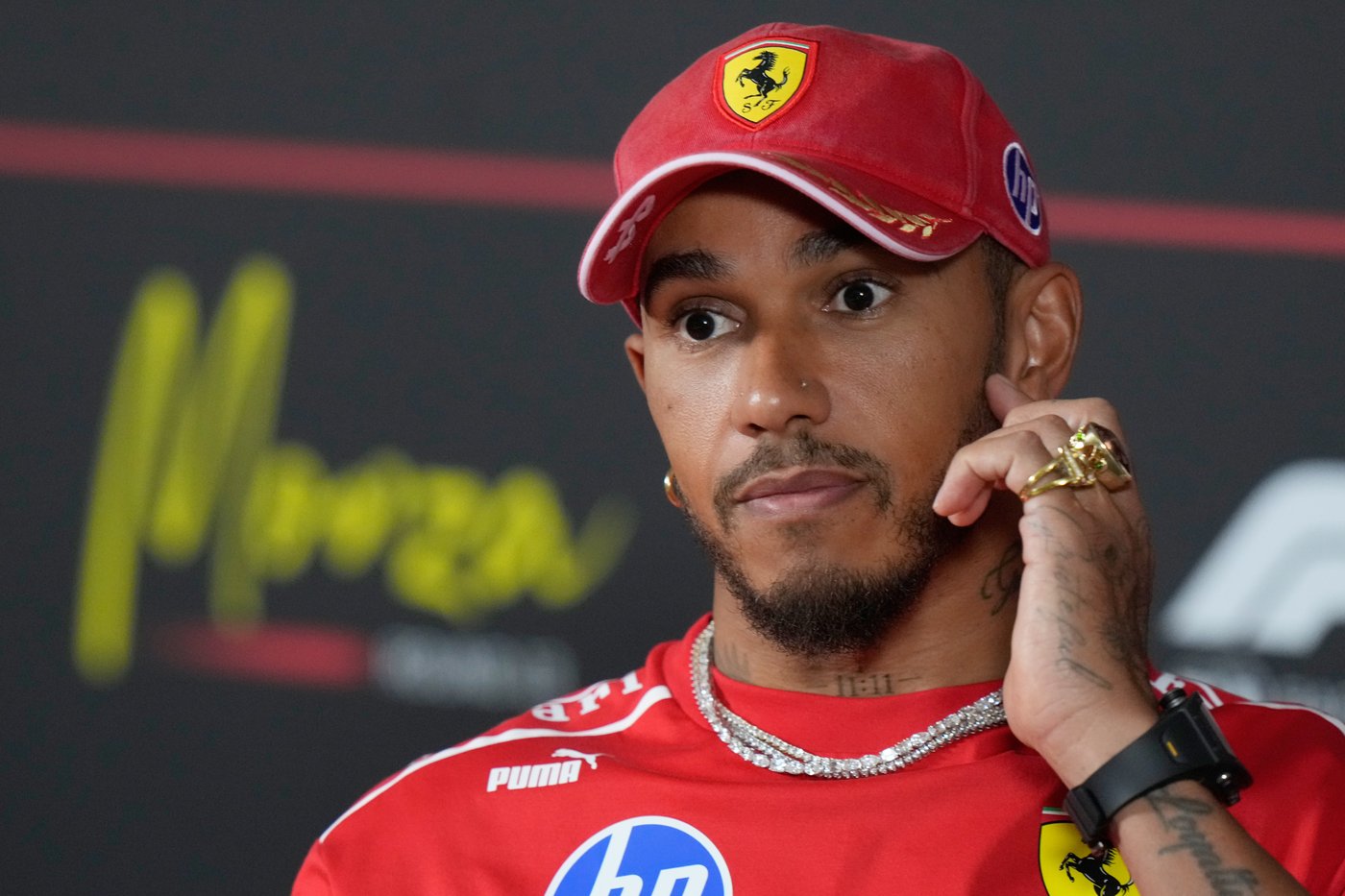 Hamilton hoping statement arrival at Monza will lead to 'phenomenal' win for Ferrari | iNFOnews.ca Hamilton hoping statement arrival at Monza will lead to 'phenomenal' win for Ferrari | iNFOnews.ca