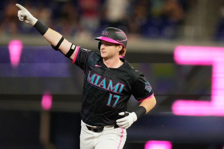 Caissie homers, doubles and singles to lead Marlins to 4-3 win over Giants | iNFOnews.ca