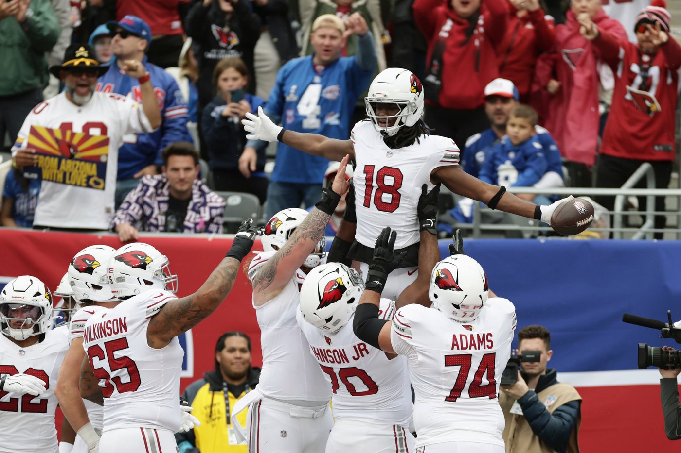 Cardinals left tackle Paris Johnson Jr. out for season after tearing left biceps | iNFOnews.ca