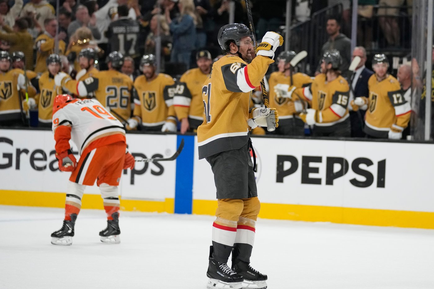 Golden Knights captain Mark Stone to miss Game 4 vs Ducks with injury | iNFOnews.ca