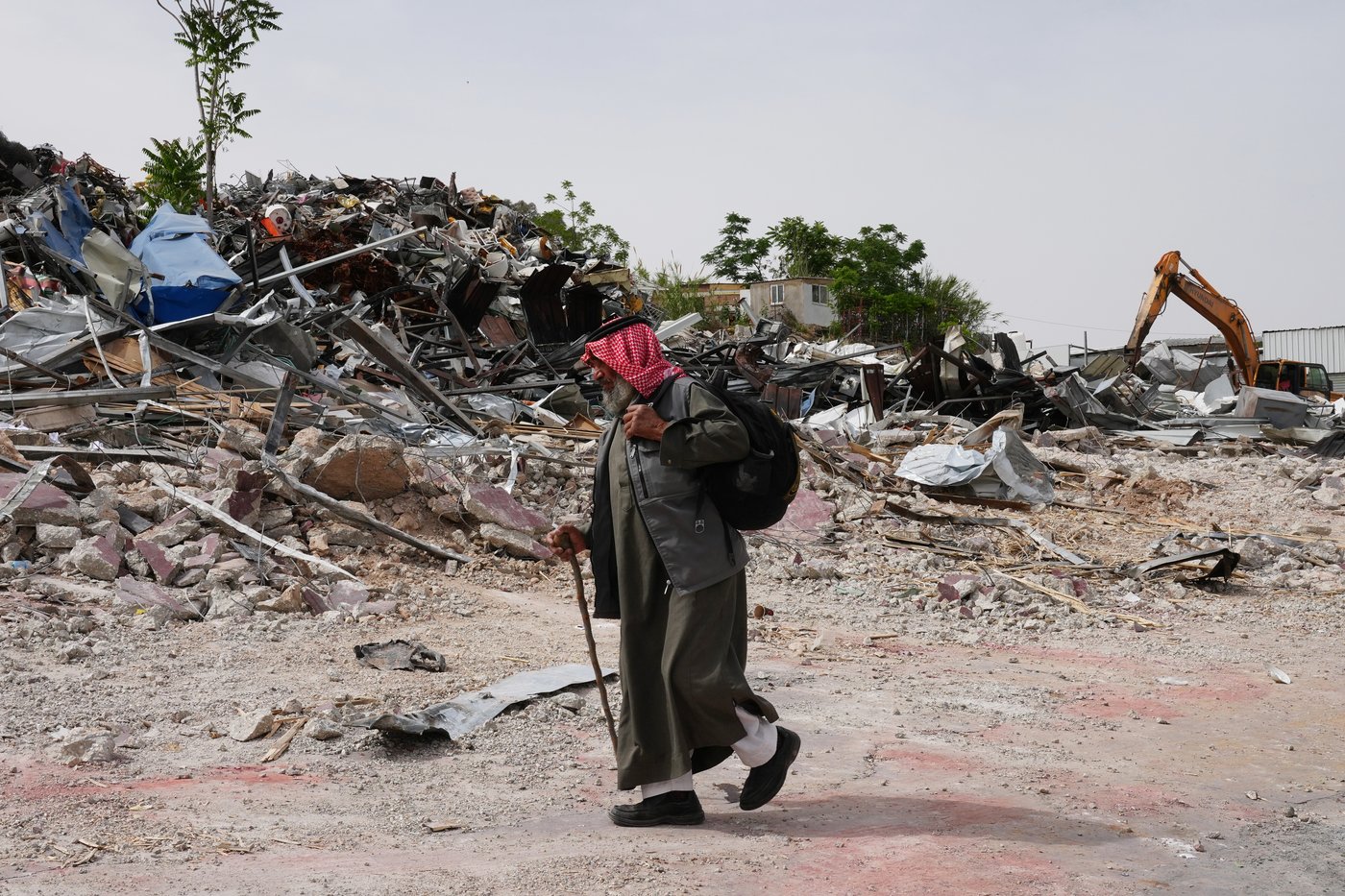Israeli bulldozers raze about 50 Palestinian shops ahead of settlement-linked road project | iNhome Israeli bulldozers raze about 50 Palestinian shops ahead of settlement-linked road project | iNhome