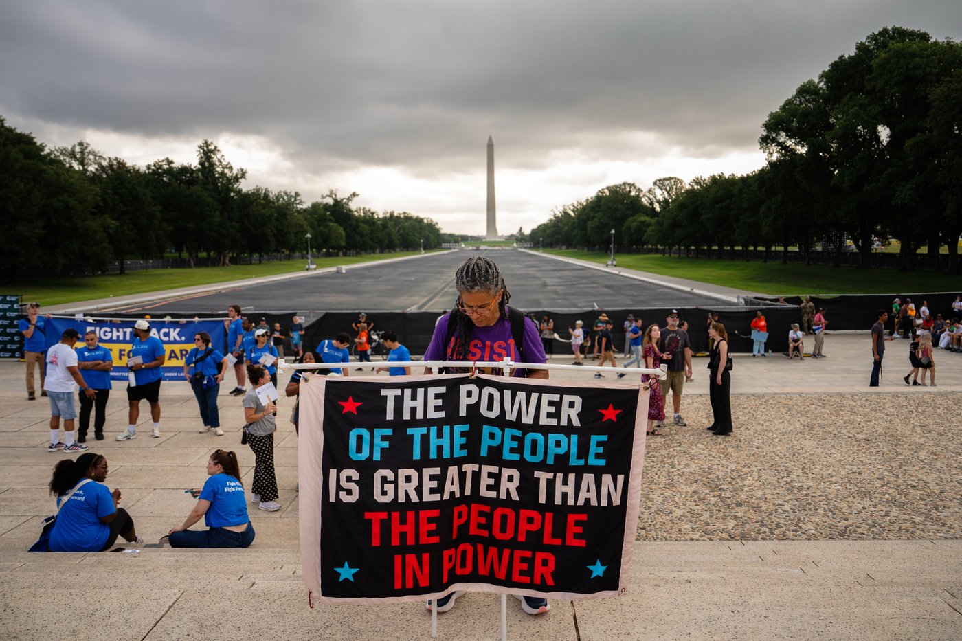 Thousands march in Washington to defend voting rights, in photos | iNFOnews.ca